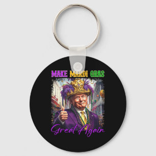 Trump maakt Mardi Gras weer geweldig grappige para Sleutelhanger