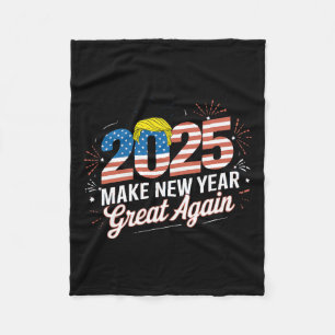 Trump maakt nieuwjaar weer geweldig, gelukkig nieu fleece deken