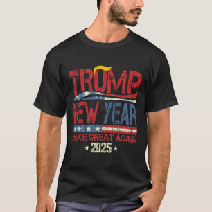 Trump maakt nieuwjaar weer geweldig, gelukkig nieu t-shirt