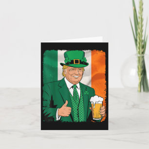 Trump maakt St. Patrick's Day weer een geweldig Ie Kaart