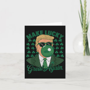 Trump maakt weer gelukkige St. Patrick's Day Kaart