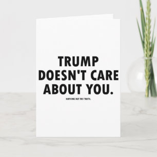 Trump Maakt Zich Geen Zorg Over Jou Kaart