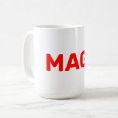 Trump Maga 2024 Koffiemok (Voorkant links)