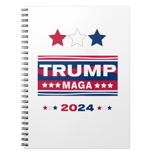 TRUMP~MAGA~2024 NOTITIEBOEK (Voorkant)