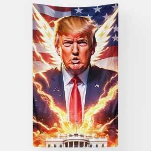 Trump MAGA 2024: red Amerika Spandoek
