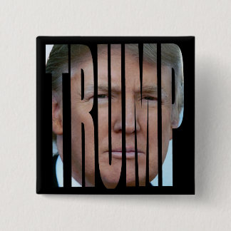 TRUMP #MAGA GEAR MAKEN AMERIKA GROOT GEAR. VIERKANTE BUTTON 5,1 CM