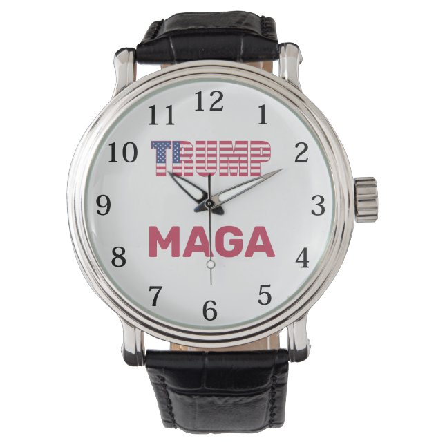 Trump Maga Horloge (Voorkant)