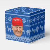 TRUMP MAGA Kerstmis Bedankdoosjes (Voorkant Zijde)
