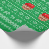 TRUMP MAGA Kerstmis Cadeaupapier (Hoek)