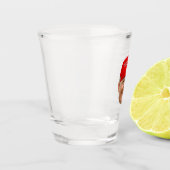 TRUMP MAGA Kerstmis Shot Glas (Links)