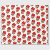 TRUMP MAGA kerstpapier Cadeaupapier (Vlak)