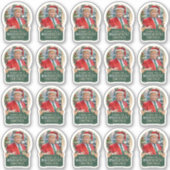 Trump MAGA - Stickers de vinyle de Noël (Devant)