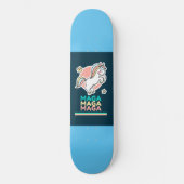 TRUMP MAGA UNICORN SKATEBOARD (Recto)