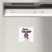 Trump Magnet - Soutenez Trump 2024 (In Situ (Lave-vaisselle))