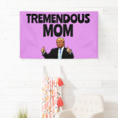 TRUMP MAM VERJAARDAGSFEESTBANNER SPANDOEK (Insitu)