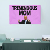TRUMP MAM VERJAARDAGSFEESTBANNER SPANDOEK (Beurs)