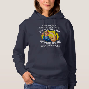 Trump masturbeerde Air Force One-communicatie WH Hoodie