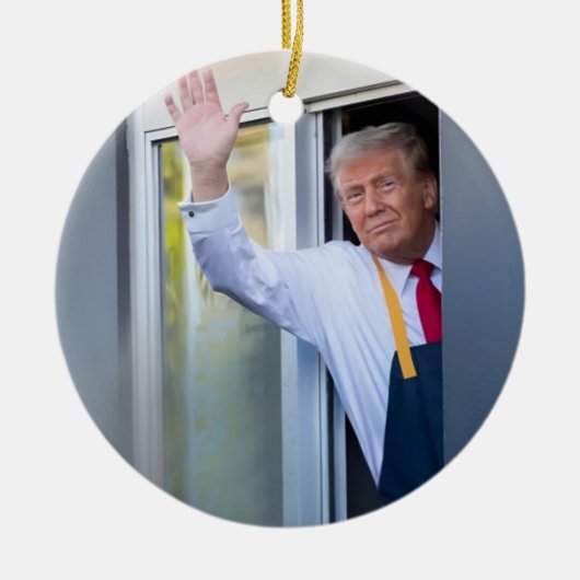 Trump McDonalds Ornamenten (Voorkant)