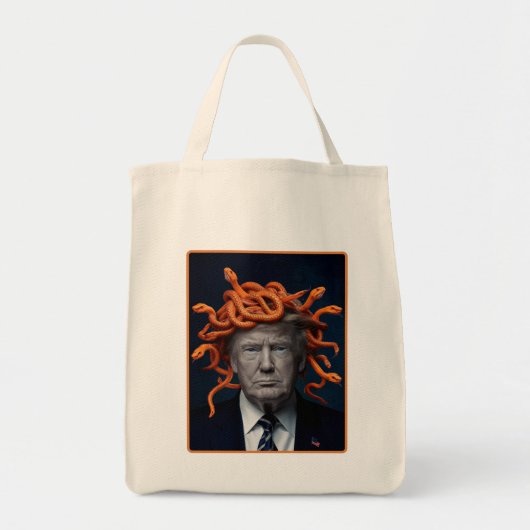 Trump Medusa Tote (Voorkant)