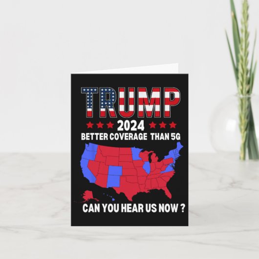 Trump Meilleure Couverture Que Carte D'élection 5g (Devant)