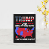 Trump Meilleure Couverture Que Carte D'élection 5g (Fleur jaune)