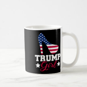 Trump Meisje Republikeinse Vrouw Gop Patriot Hoge Koffiemok