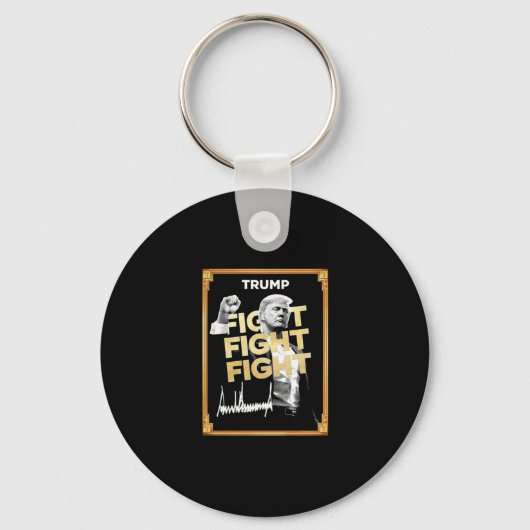 Trump Meme Coin Sleutelhanger (Voorkant)