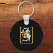 Trump Meme Coin Sleutelhanger (Voorkant)