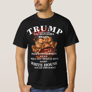 TRUMP MERK TL WT HG MANNELIJKE VERBETERINGSPILLEN T-SHIRT