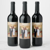 TRUMP MERRY CHRISTMAS VINS ÉTIQUETTES ! (Bouteilles)