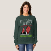 Trump Merry Impeachmas Sweat (Devant entier)