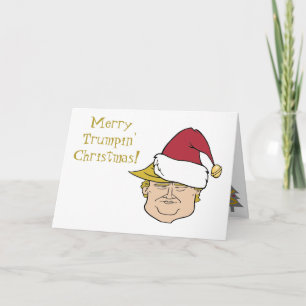 Trump Merry-kerstkaart Bedankkaart