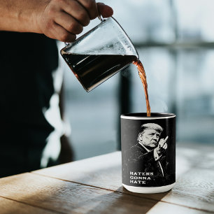 Trump Middenvinger 2026 Meme Grappig Mok