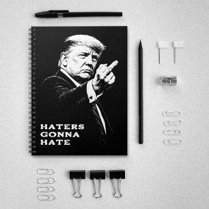 Trump Middenvinger 2026 Meme Grappig Notitieboek
