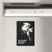 Trump Middle Finger 2026 Meme Funny Magneet (Insitu (Vaatwasser))