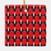 Trump Minis Keramisch Ornament (Voorkant)