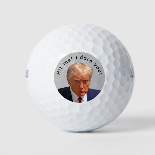 Trump Mok personaliseren Golfballen (Voorkant)