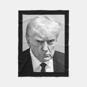 Trump Mok schot - Donald Trump Mok schot Fleece Deken