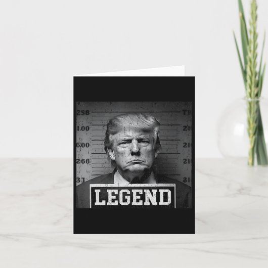 Trump Mok Shot Kaart (Voorkant)