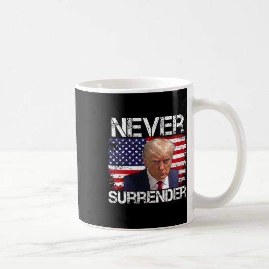 Trump Mok Shot Never Surrender 2024 (Rechts)