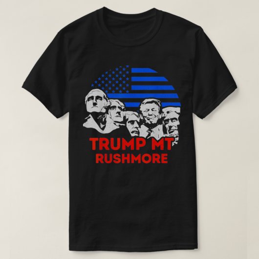 Trump MT Rushmore, Trumpmore T-shirt (Design voorkant)