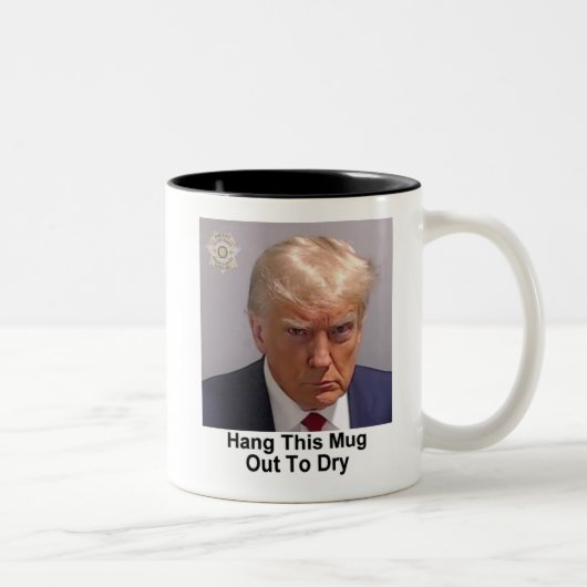 Trump Mug "Accrochez Cette Mug À Sécher" (Droit)