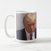 Trump Mug Mugshot 2024 (Gauche)