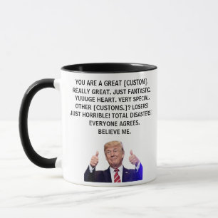 Trump Mug Personnalisé Pour Maman Papa Oncle Soeur