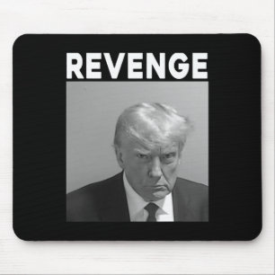 Trump Mug Shot - Wraak -trump 2025 - Pro Trump Muismat