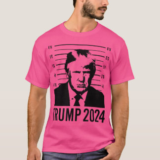 Trump Mugshot 2024 President T-shirt