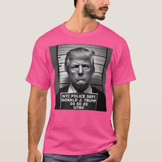 Trump Mugshot 2024 President T-shirt