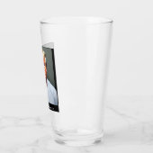 Trump Mugshot Glass Cup Glas (Links)