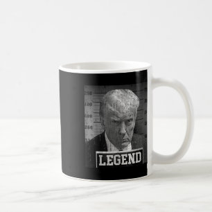 Trump Mugshot Grappige Donald Trump Legend Koffiemok