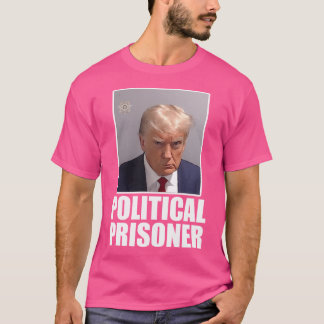 Trump Mugshot Politieke Gevangene Shirt